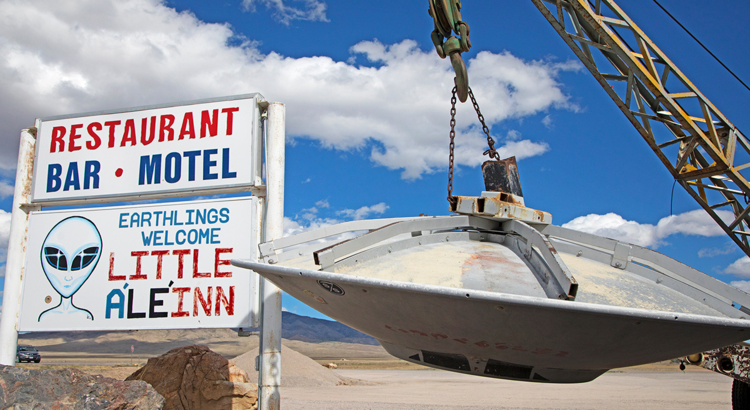 USA Nevada Extraterrestrial Highway Aleinn Sydney Martinez Travel Nevada